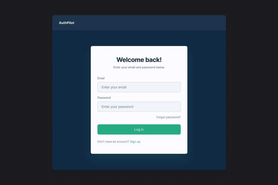 User authentication